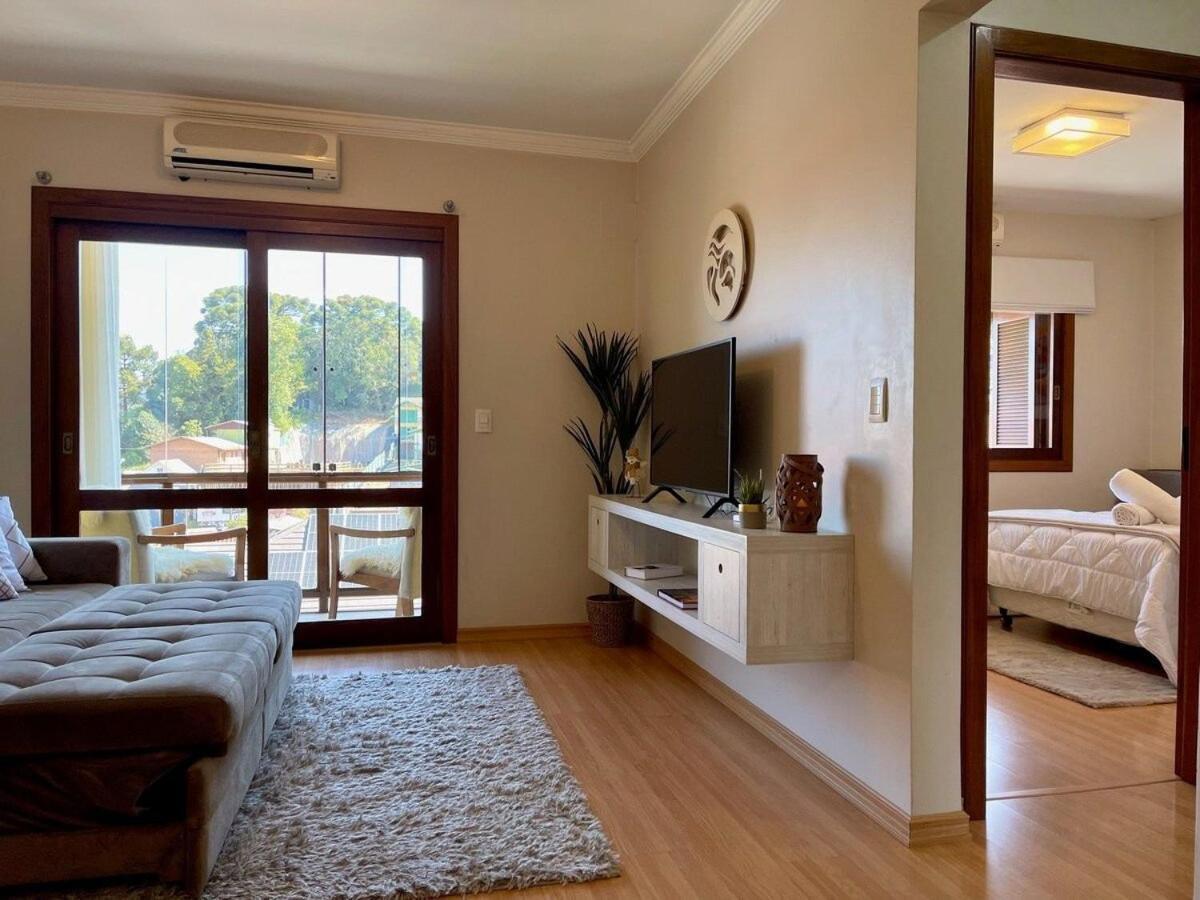 Apartamentos Jardim Da Serra Centro By Achei غرامادو المظهر الخارجي الصورة